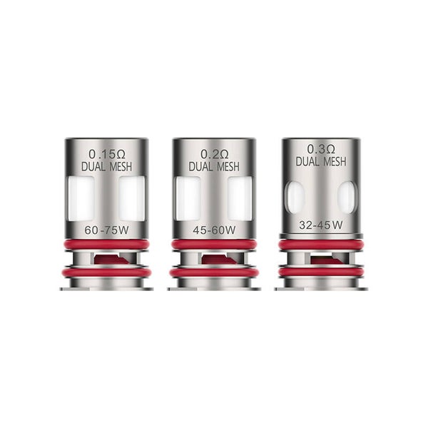 Résistances GTX Dual Mesh (0.15/0.2/0.3) - Vaporesso (pack de 5)