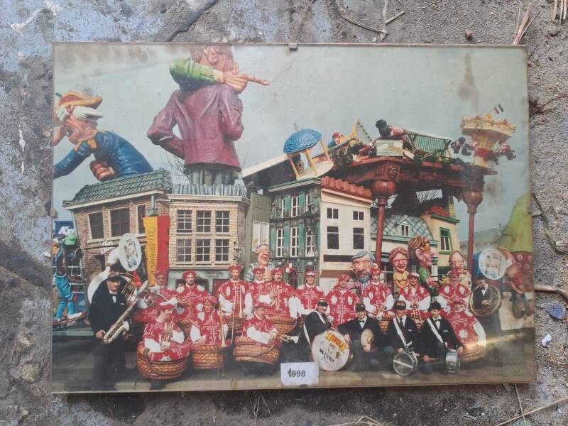 Vastenavend 1998 optocht Krabbegat - ontwerp van Paul Versijp 