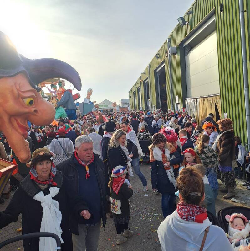 Wagetjes Kijke bij de Bouwclubs in Bergen op Zoom.