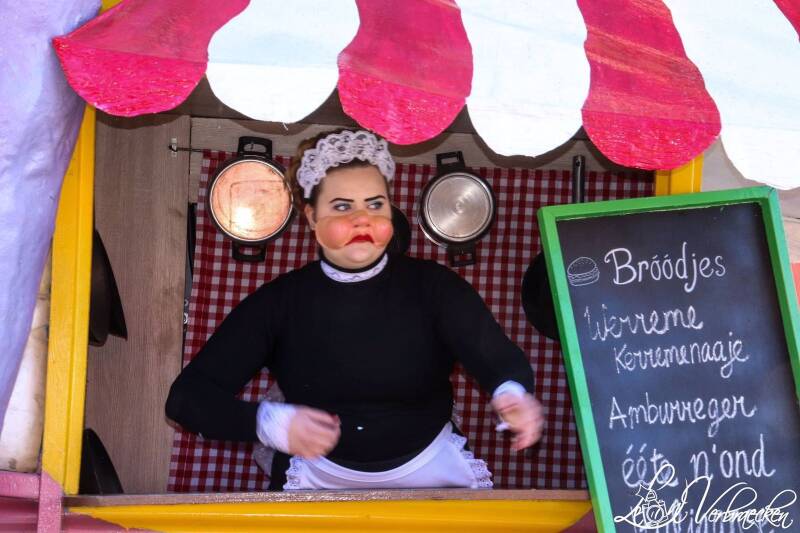 Foodstoot Bergen op Zoom ook met de Vastenavend Krabbegat. B.c. de Leutige Krabben de bouwclub uit Bergen op Zoom. 2018