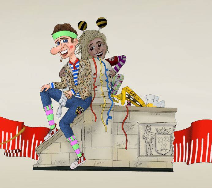 De ontkenning Vastenavend voor de jeugd