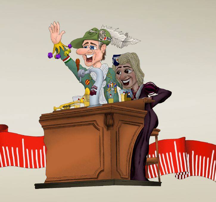 Vastenavend in t Krabbegat met z'n 2-en aan de toog