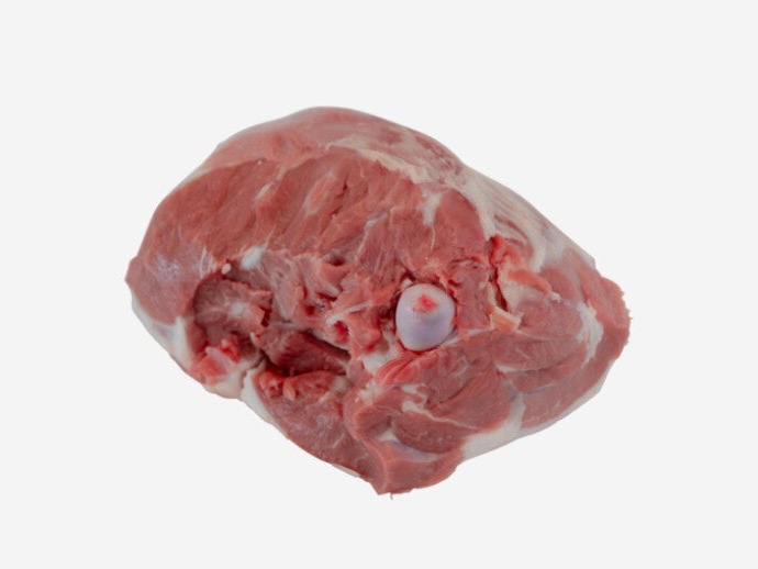 Lamsbout met bilpijp 1000gr