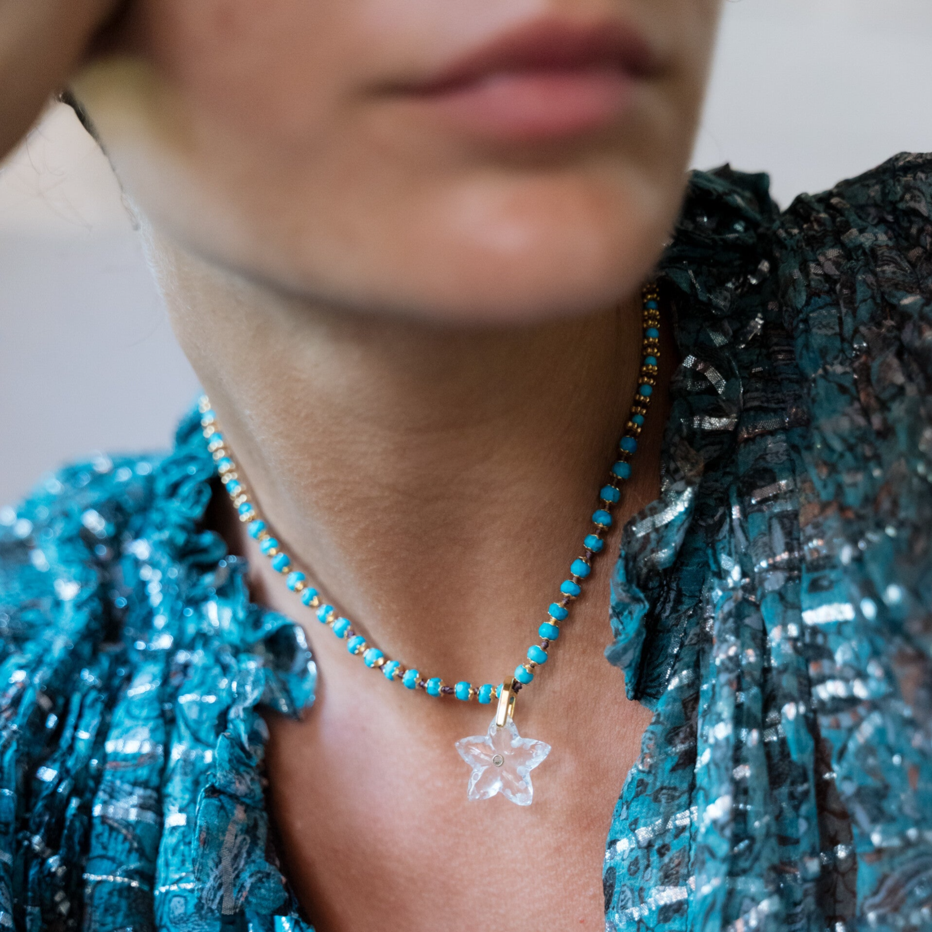 RISHA TURQUESA necklace