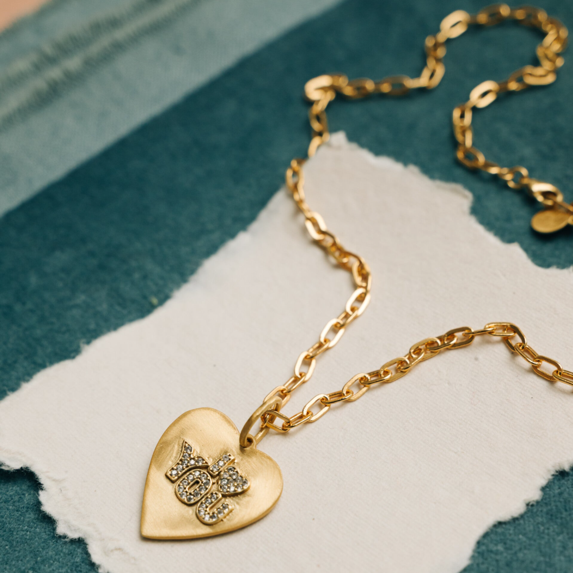 I LOVE YOU necklace
