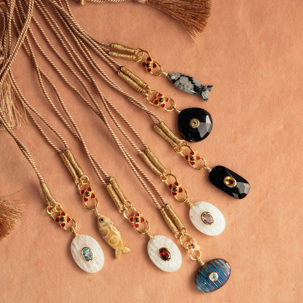 KADI JAVED LOTUS necklace