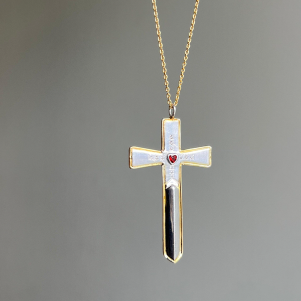 CRUZ CORAZON necklace