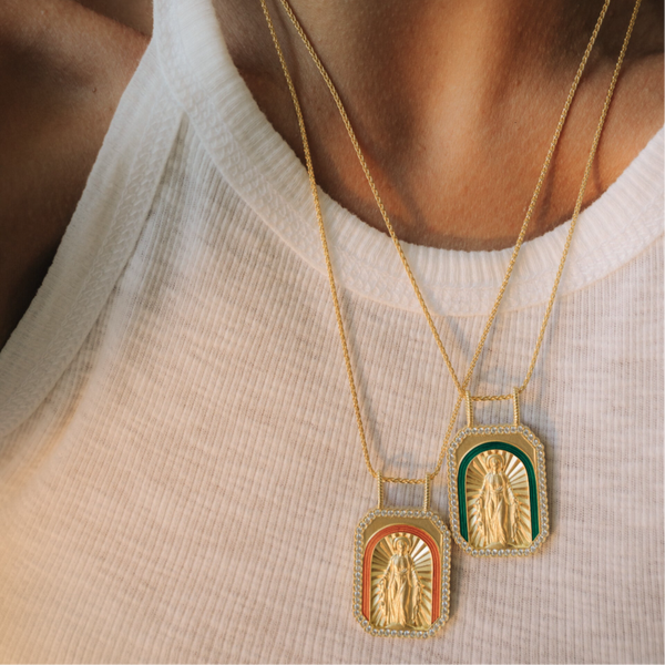VIRGEN LUZ necklace