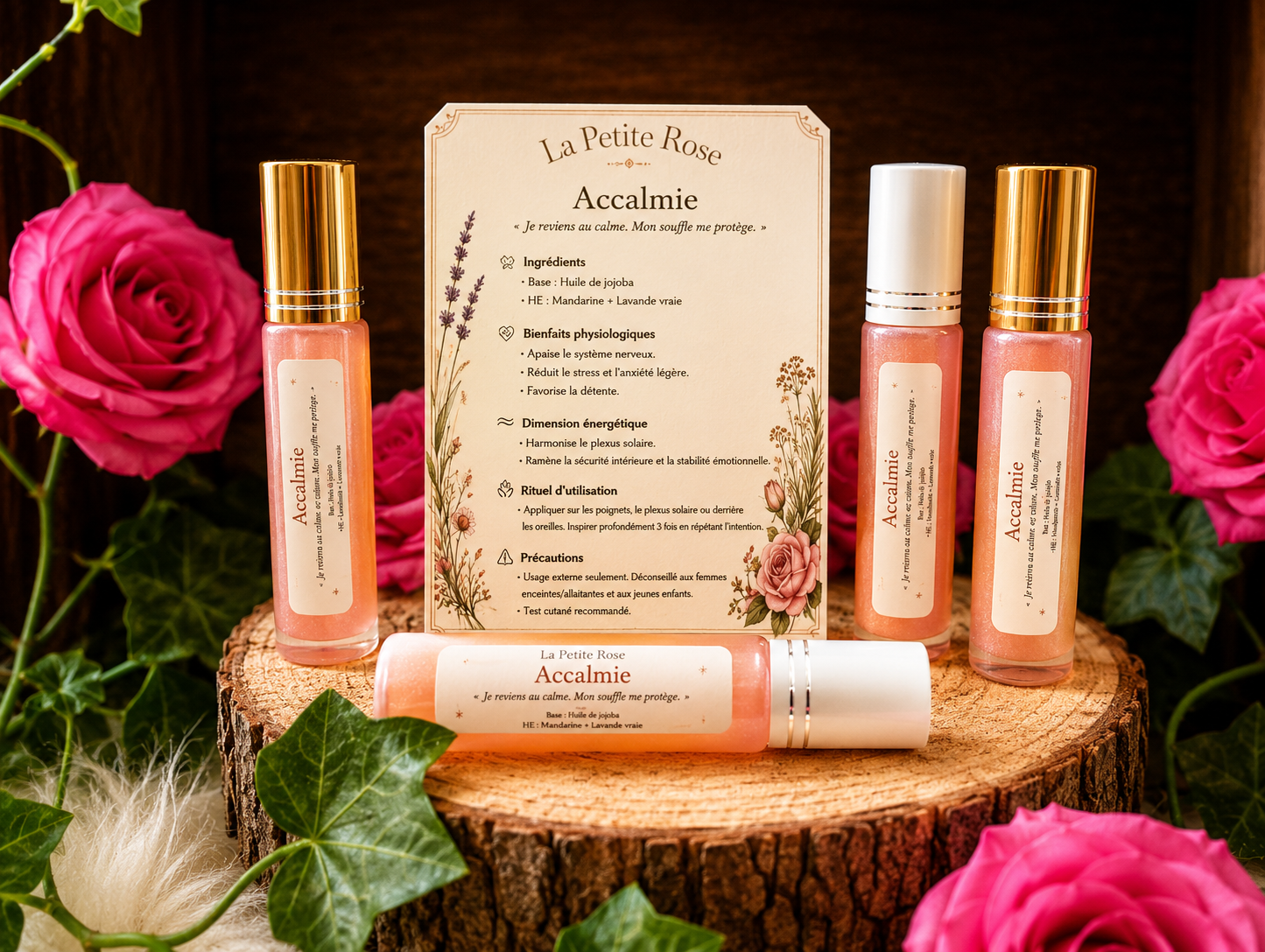 Roll-On aux Huiles Essentielles - Accalmie