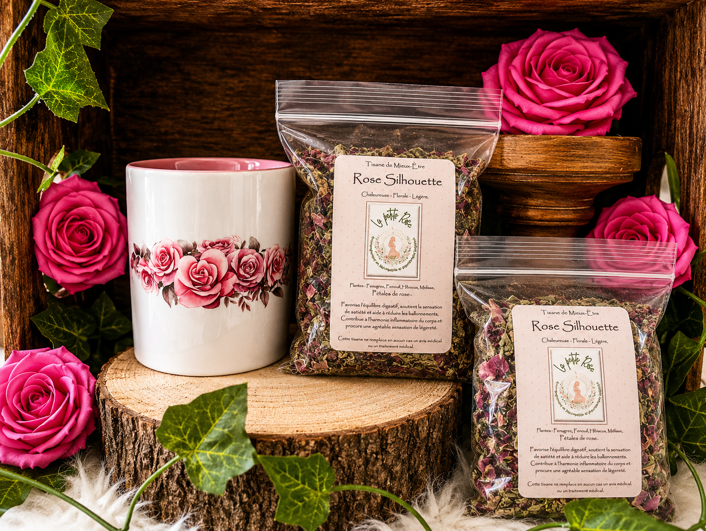 Tisane Mieux-Être - Rose Silhouette