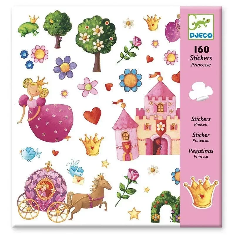 160 Stickers Princesse Marguerite