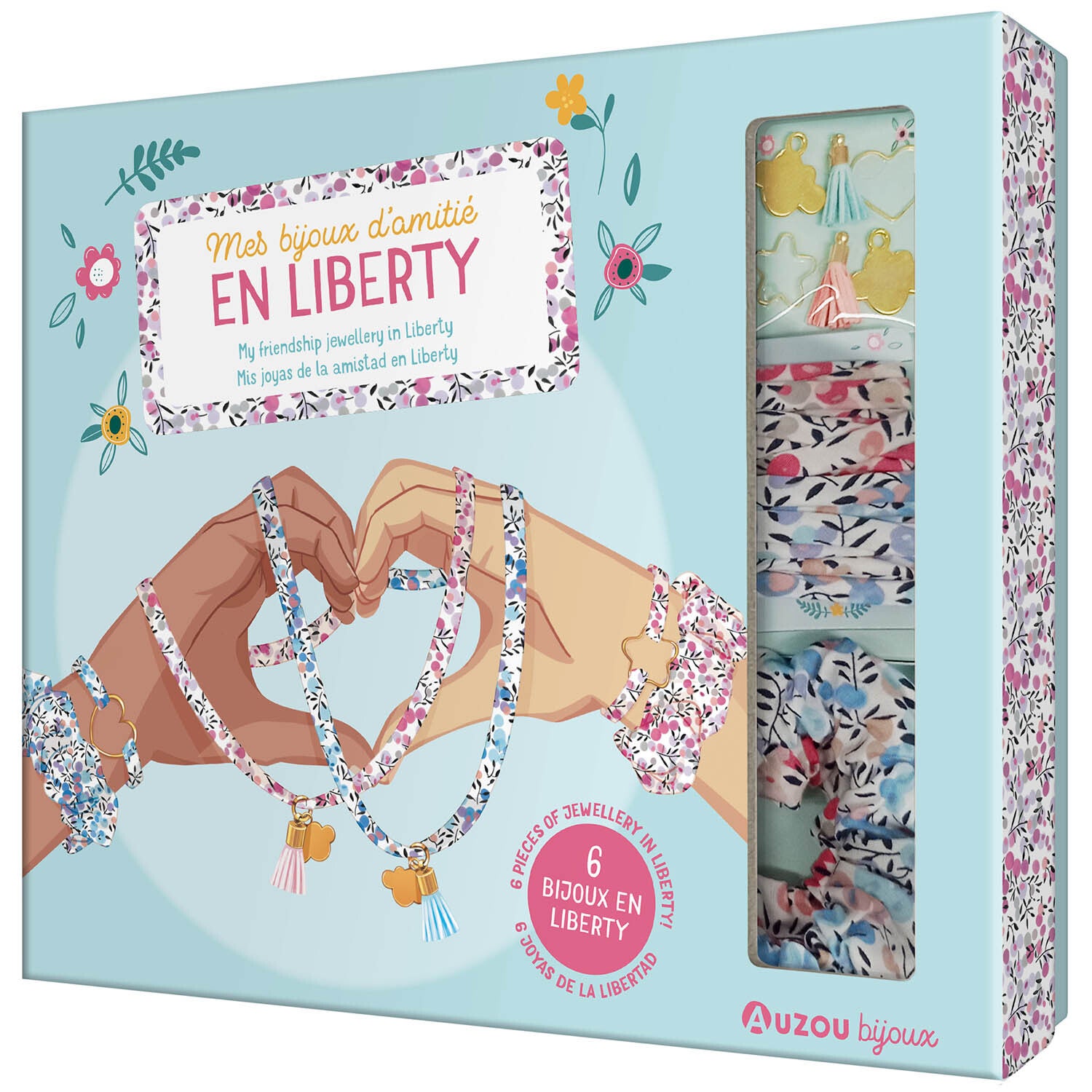 MA BOÎTE À BIJOUX - MES BIJOUX D'AMITIÉ EN LIBERTY