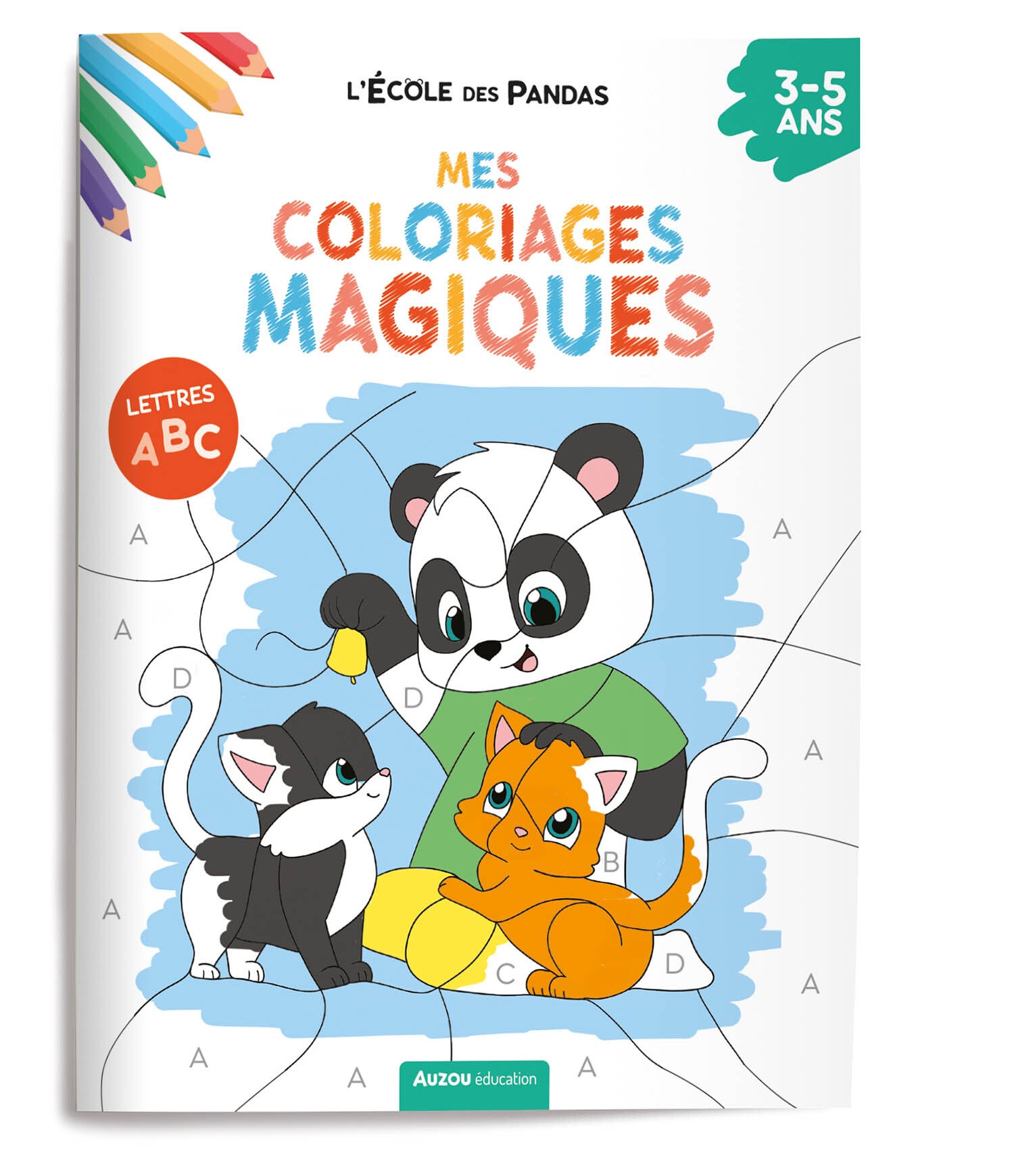 L'ÉCOLE DES PANDAS - MES COLORIAGES MAGIQUES - LES CHIFFRES
