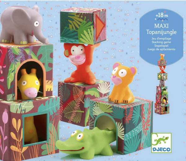 Maxi Topanijungle - Jeu d'empilage