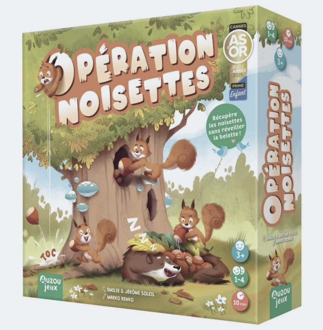 OPERATION NOISETTES - Dès 3 ans