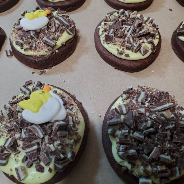 Blue Fairy Brownies