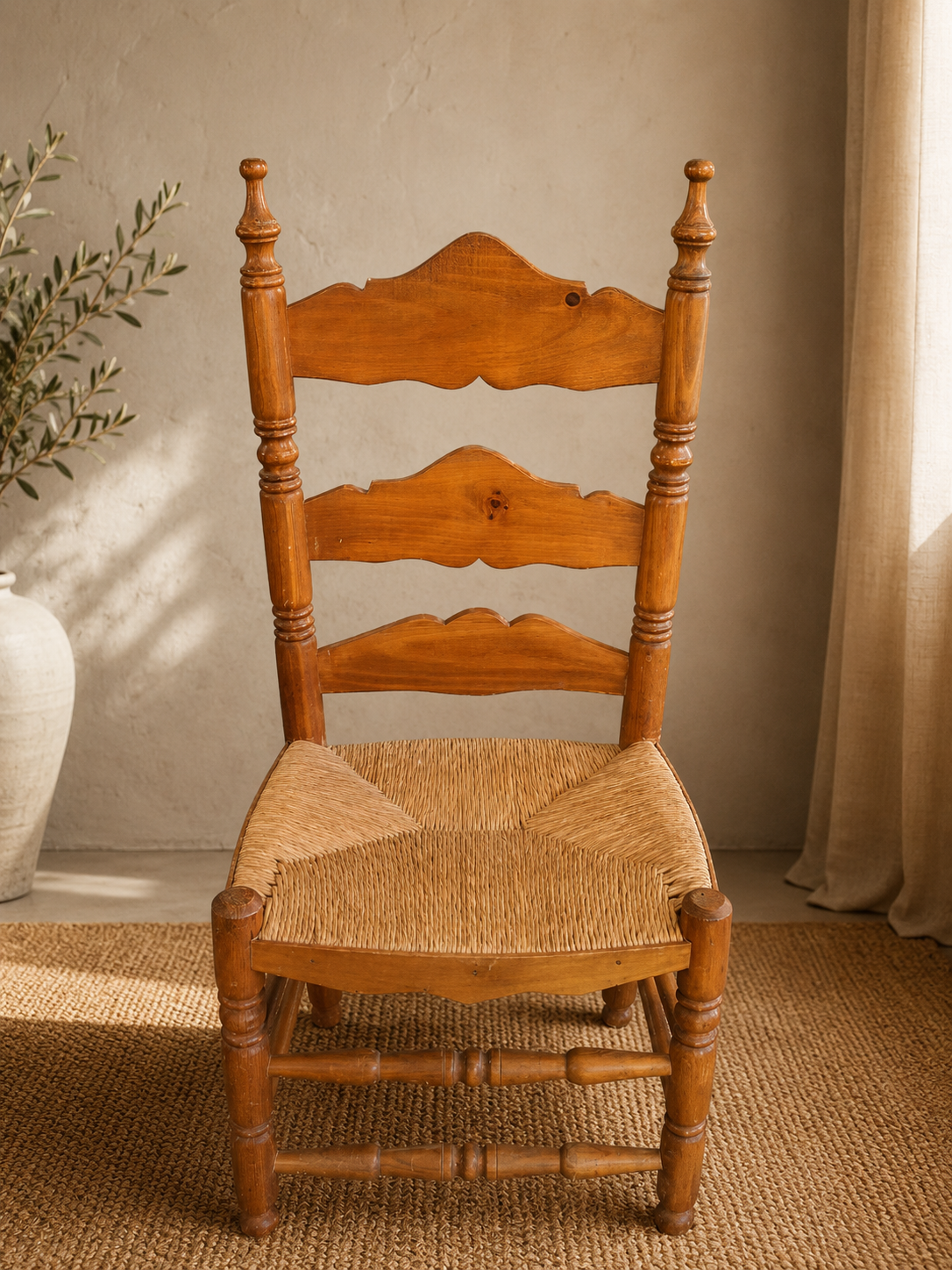 Silla asiento anea