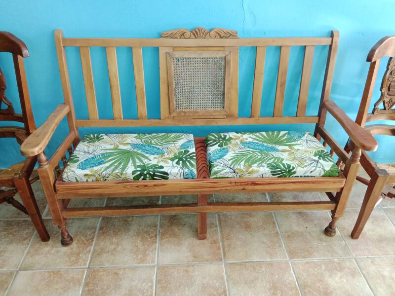 Banco Madera Jardin