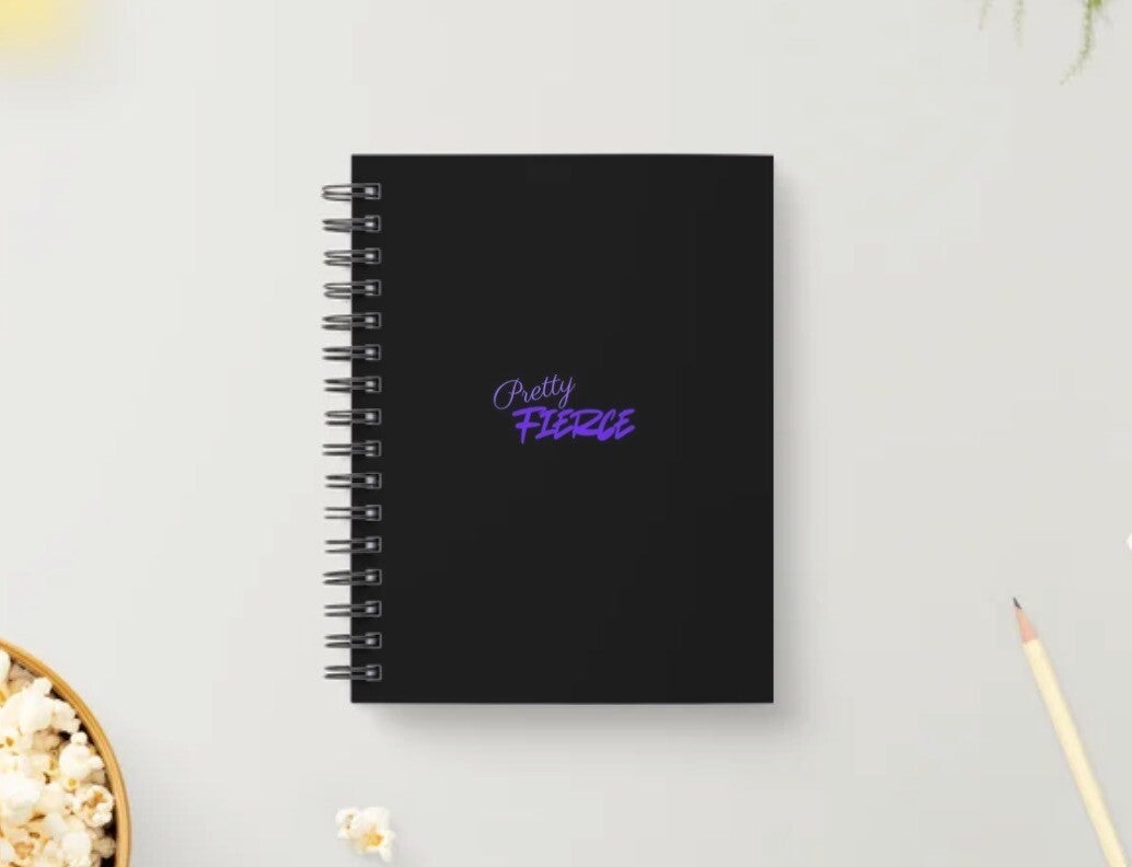 Pretty Fierce Spiral Notebook