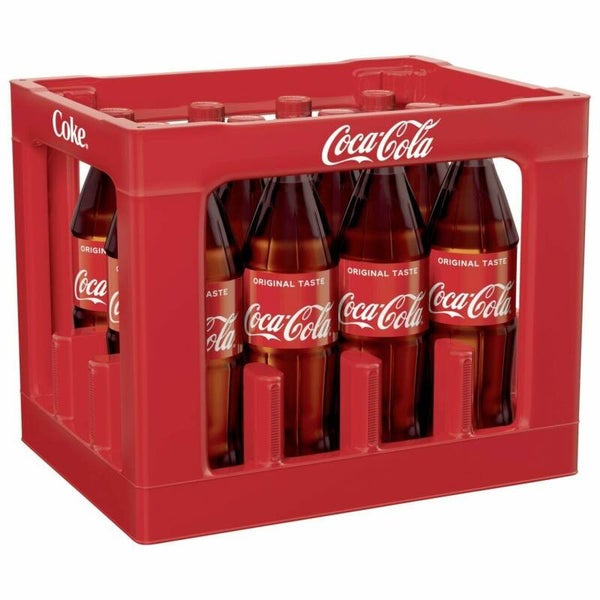 Coca-Cola 1L Kiste - Erfrischung im Multipack