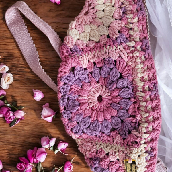 Granny Square Bauchtasche Boho