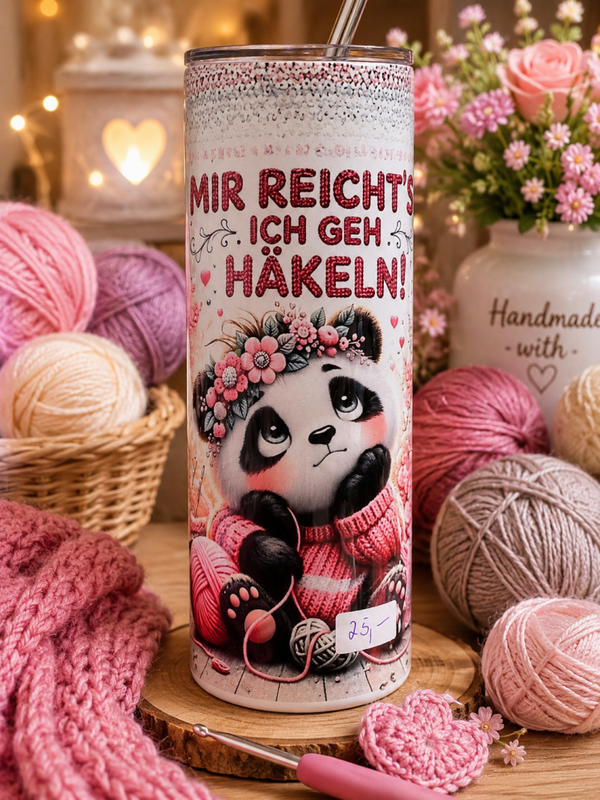 Tumbler Wollzauberhand Limitiertes Designe