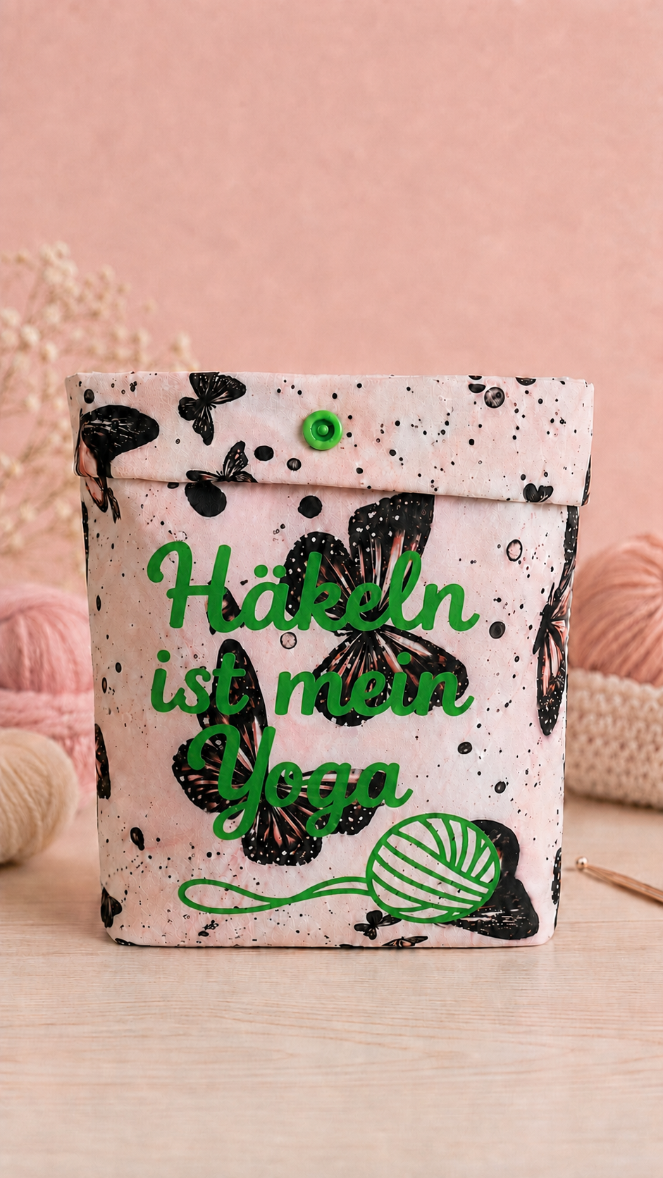 Bobbel oder Wolltasche