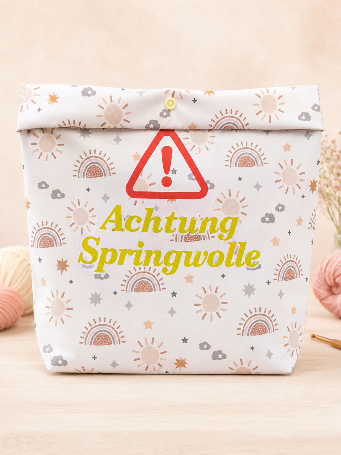 Bobbel oder Wolltasche