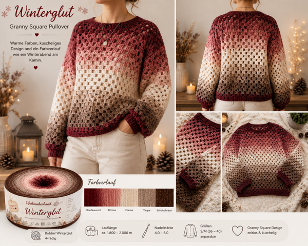 NEU Jackensets oder Pulli Ärmelbobbel Mützenbobbel