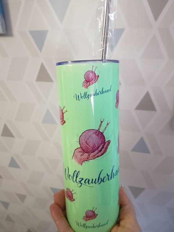 Tumbler Wollzauberhand Limitiertes Designe