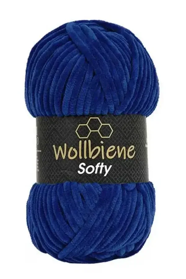 Softy Chenille Dunkelblau