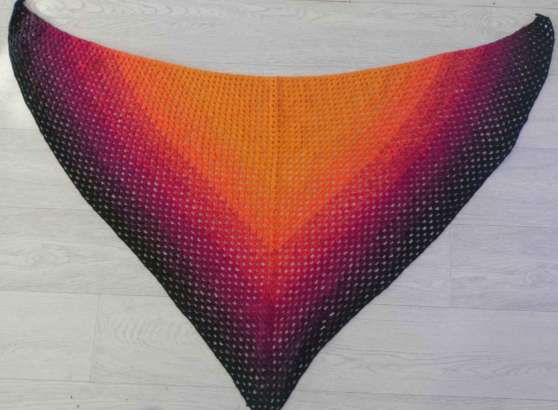 Dreieckstuch - Farbtanz