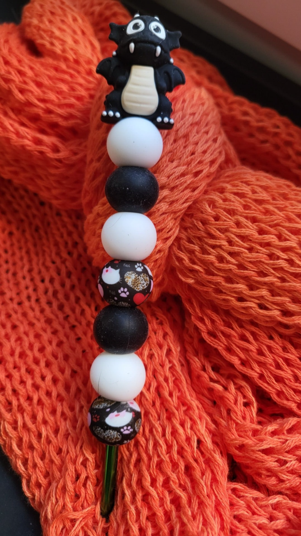 Häkelnadel nr 4 Drache