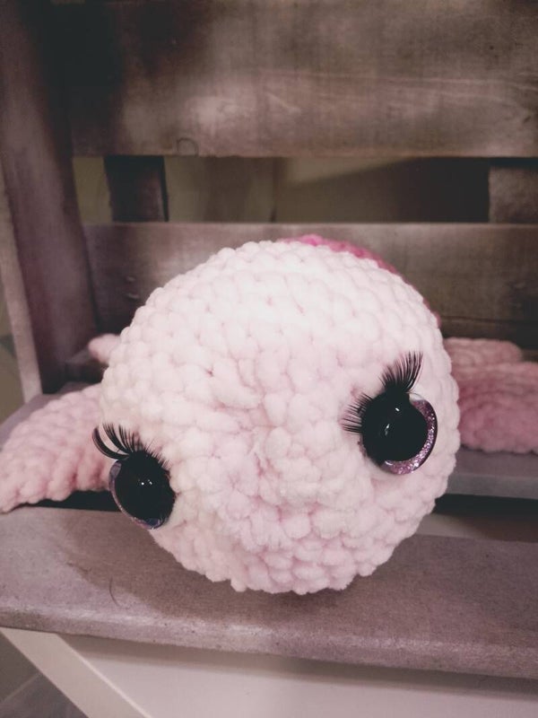 Schildkröte Rosa 20cm