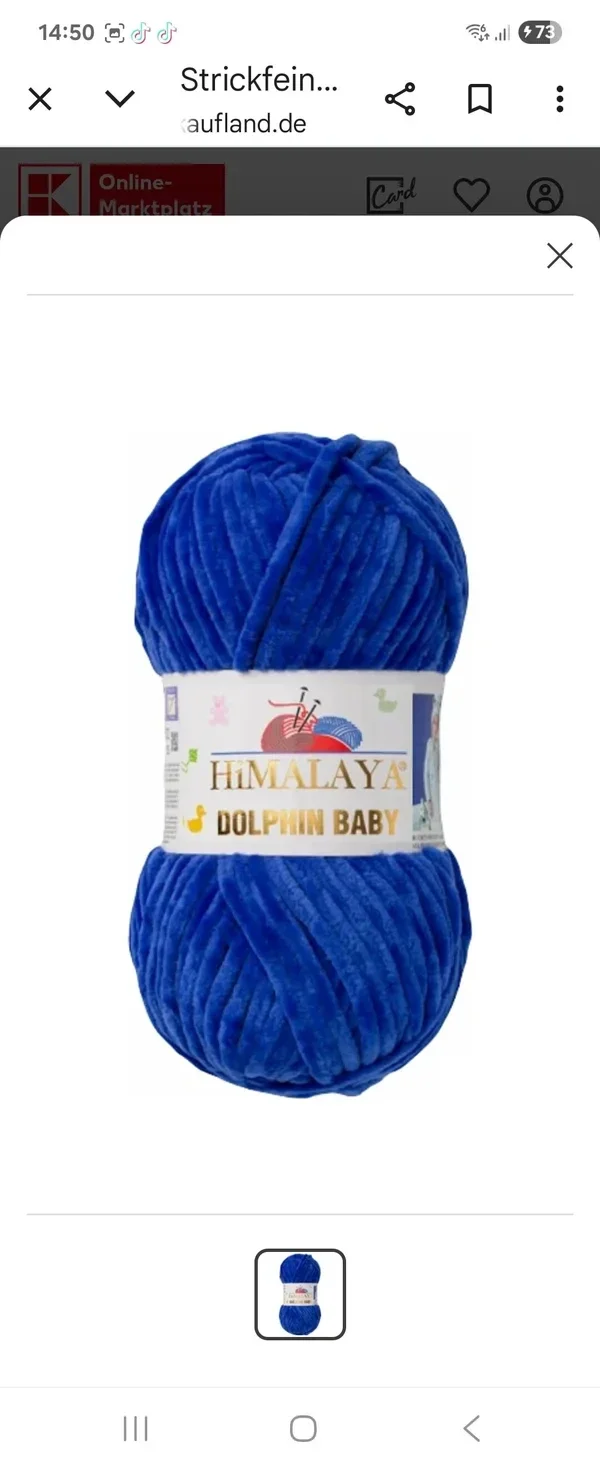 Himalaya Dolphin Königsblau