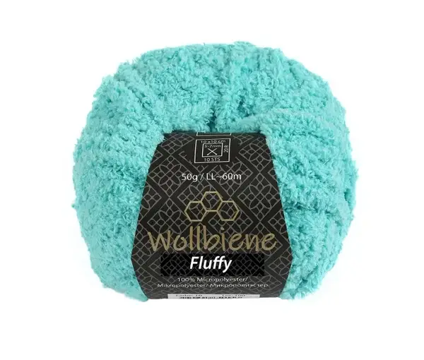 Fluffy Türkis