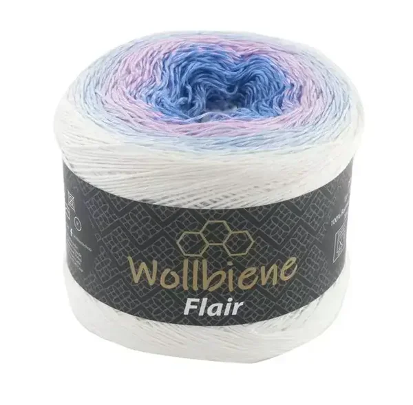 Wollbiene Flair Cotton 100% Baumwolle  LL. 1000   250gr.   915