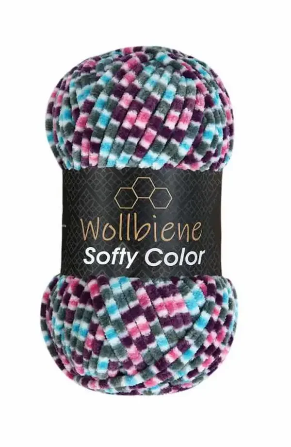 Softy Color Lila Grau Rosa Türkis