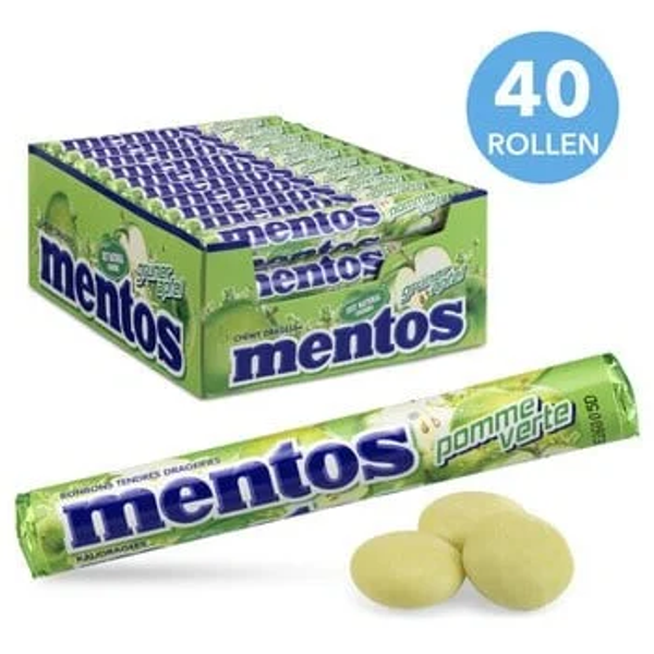 Mentos appel doos 40 stuks