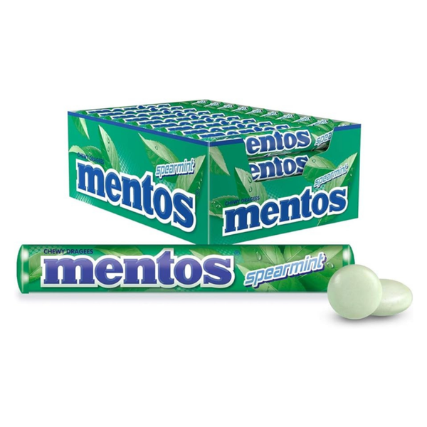 Mentos spearmint 40 rollen