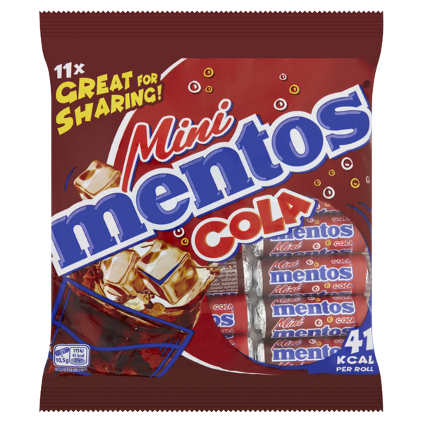 Mentos mini cola zakje 11 st.