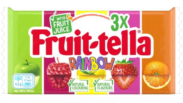 Fruittella Rainbow (pack 3 rollen)
