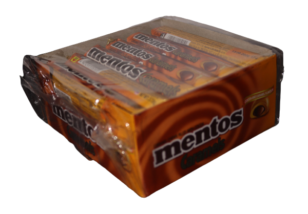 Mentos Choco Caramel doos 18 stuks