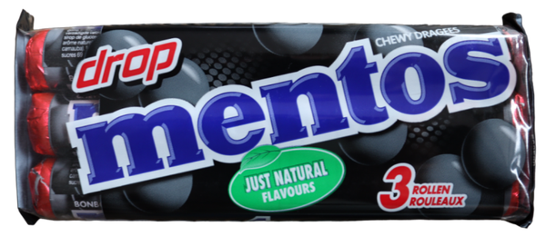 Mentos drop (pack 3 rollen)