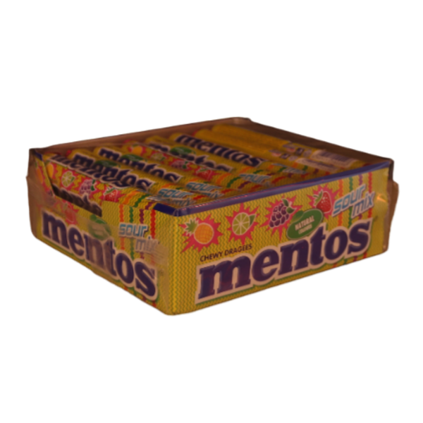 Mentos Sour Mix doos 24 stuks