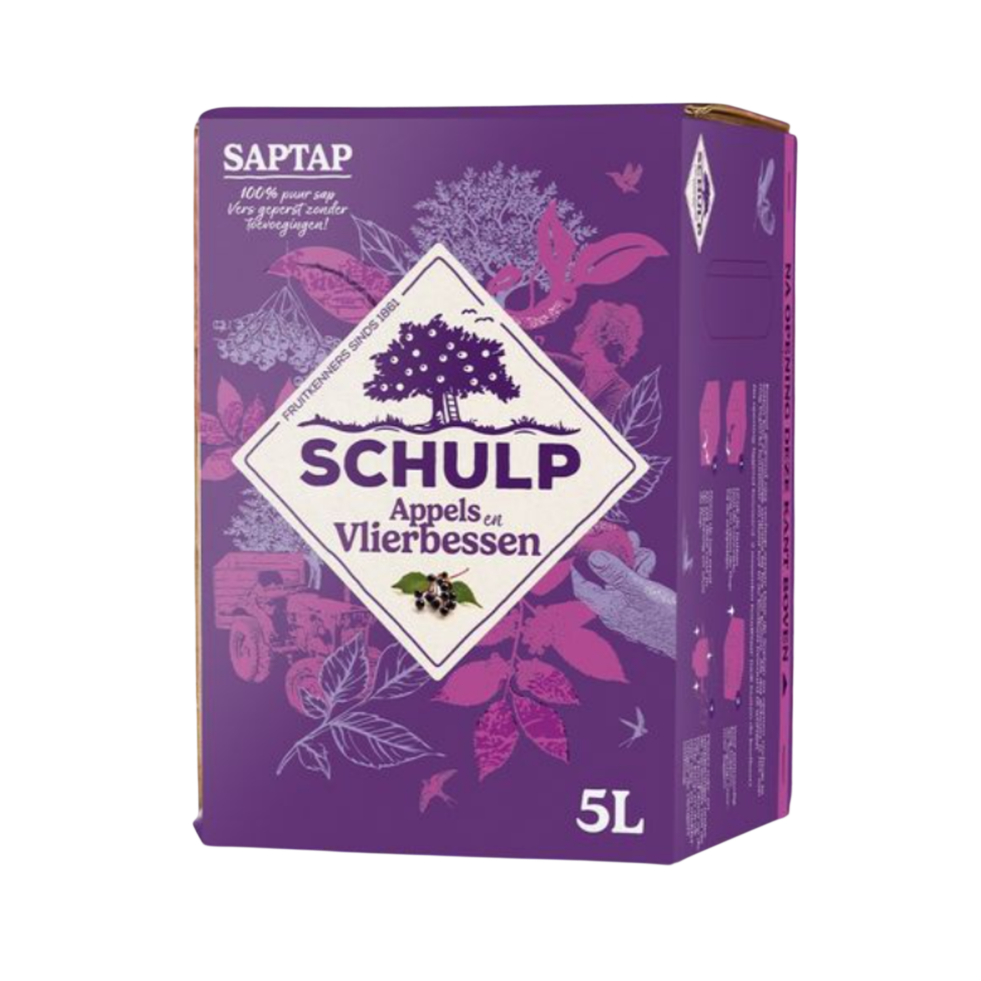 Schulp appel-vlierbessen SapTap