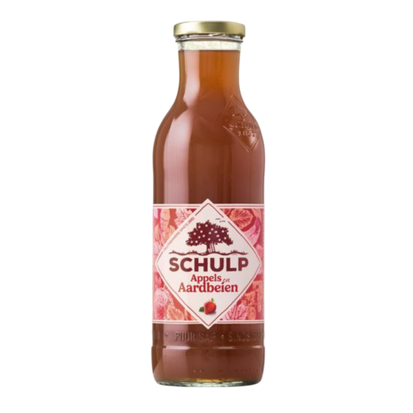 Schulp appel-aardbeiensap 750ml