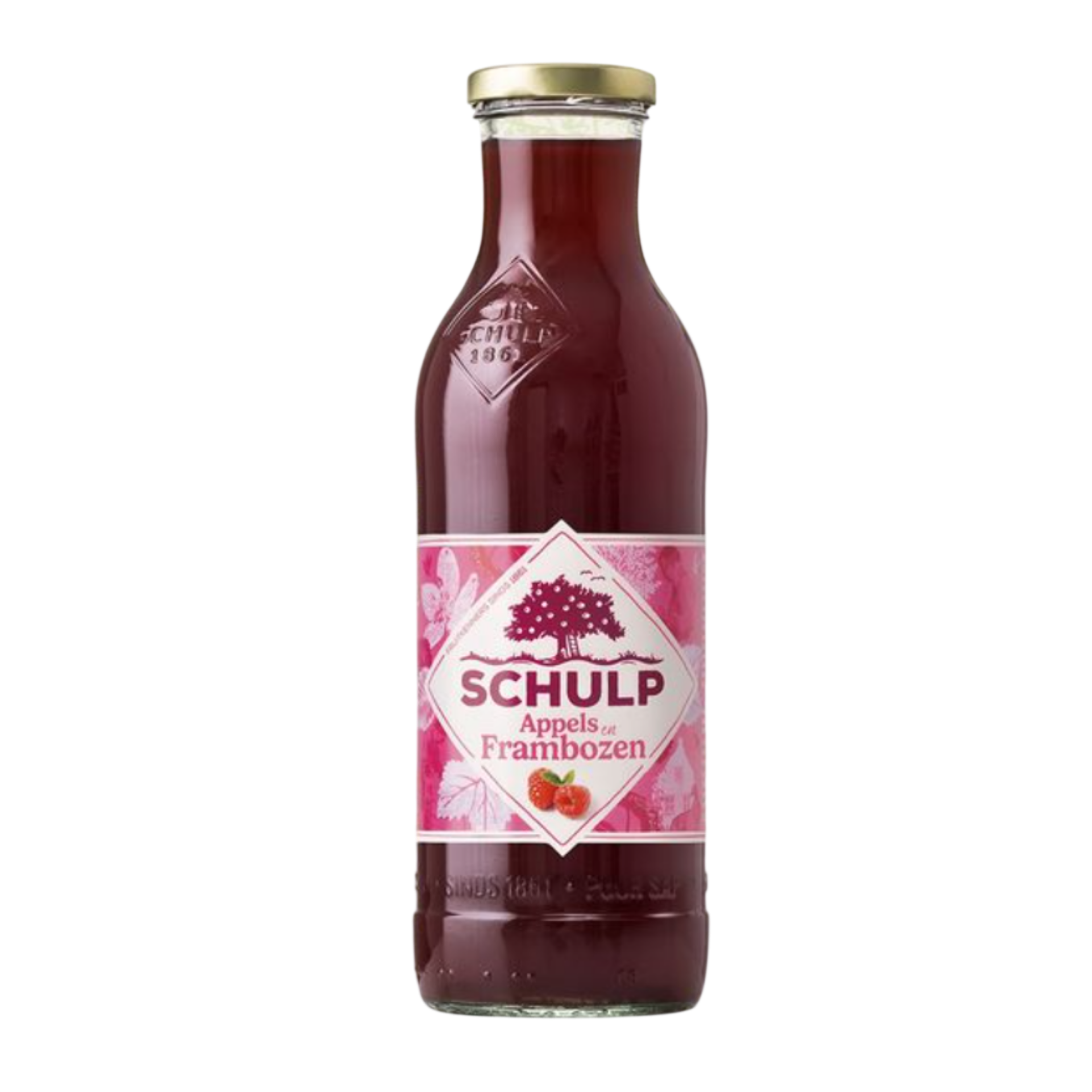 Schulp appel-frambozensap 750ml