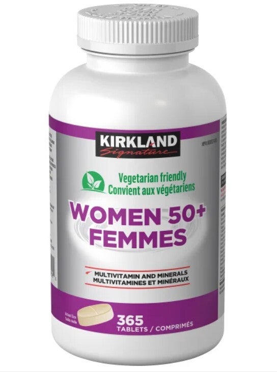 Kirkland Signature Women 50+ Multivitamin, 365 Tablets