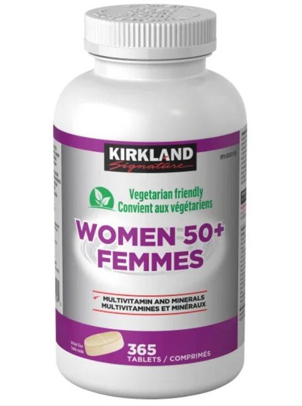 Kirkland Signature Women 50+ Multivitamin, 365 Tablets
